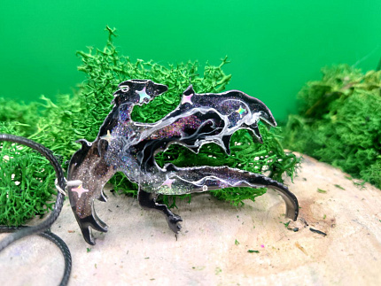 Молд силиконовый "Дракон" от @x.stitching_