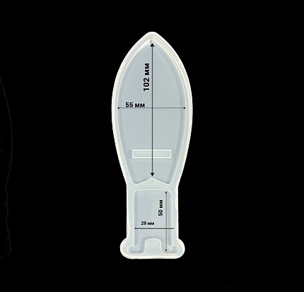 Молд силиконовый "Подставка для телефона "Доска для серфа маленькая"