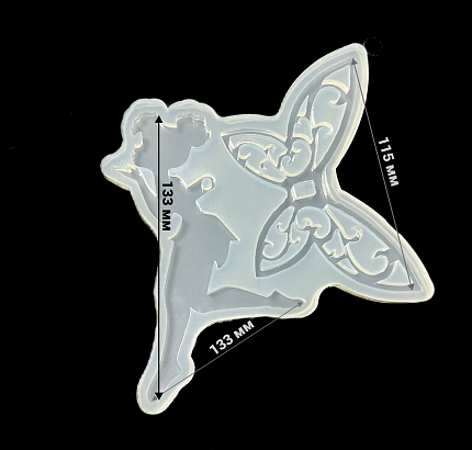 Молд силиконовый "Объемная игрушка "Фея"