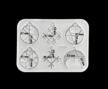 Молд силиконовый "Обереги"