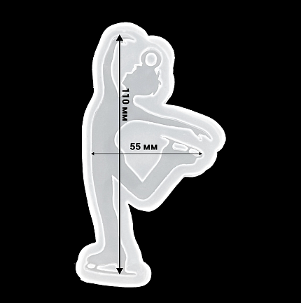 Молд силиконовый "Фигурист"