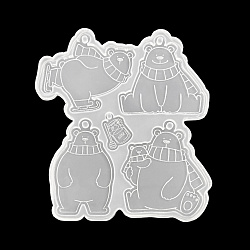 Молд силиконовый "Медведи"