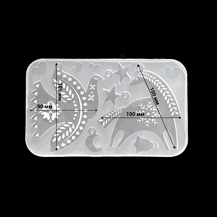 Молд силиконовый "Славянские игрушки"