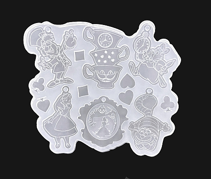 Молд силиконовый "Алиса в стране чудес"