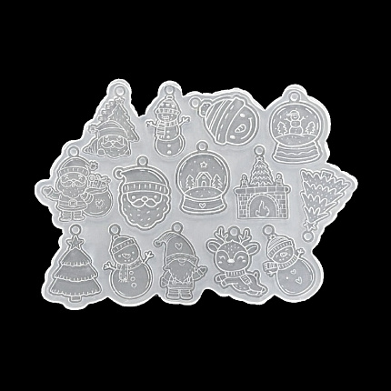 Молд силиконовый "Новогодний набор"