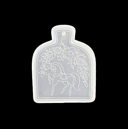 Молд силиконовый "Доска с лошадью"