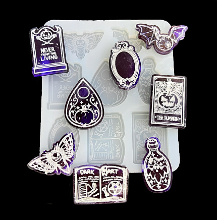 Молд силиконовый "Набор с гравировкой N11" от @x.stitching_